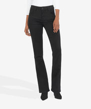 Load image into Gallery viewer, Natalie High Rise Bootcut Jean - Black FINAL SALE
