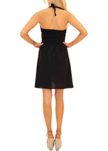 Load image into Gallery viewer, Halter Dress - Black FINAL SALE
