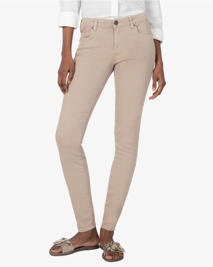 Connie High Rise Skinny Ankle Jean - Shell FINAL SALE