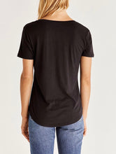 Load image into Gallery viewer, Modal V-neck Tee - Black
