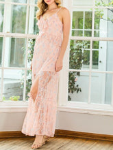 Load image into Gallery viewer, Floral Lace Maxi - Blush FINAL SALE
