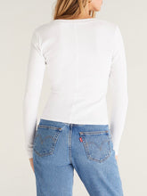 Load image into Gallery viewer, Sirena Long Sleeve Tee - White
