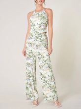Load image into Gallery viewer, Toile Print Halter Top - Multi
